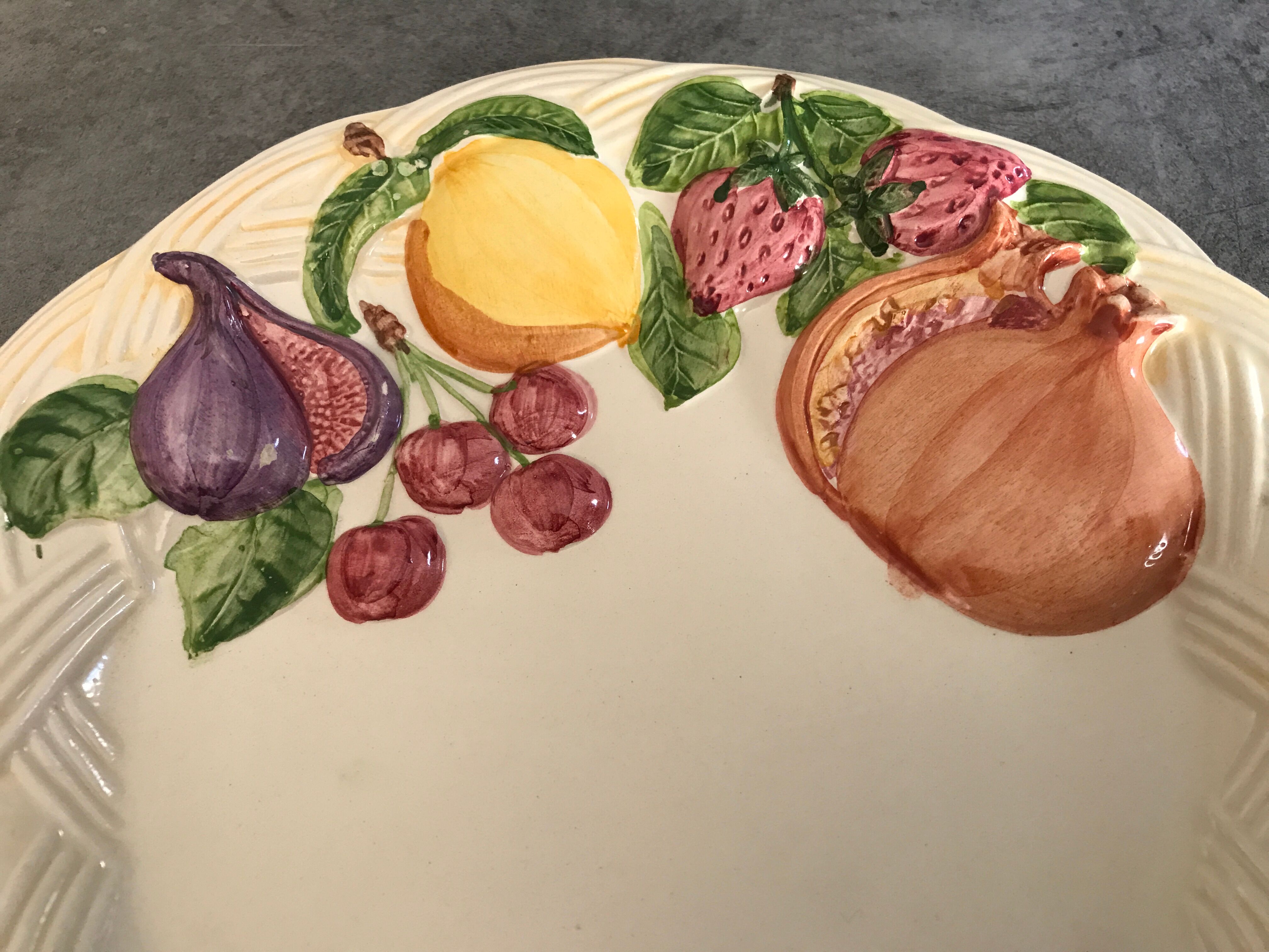 Vintage plate