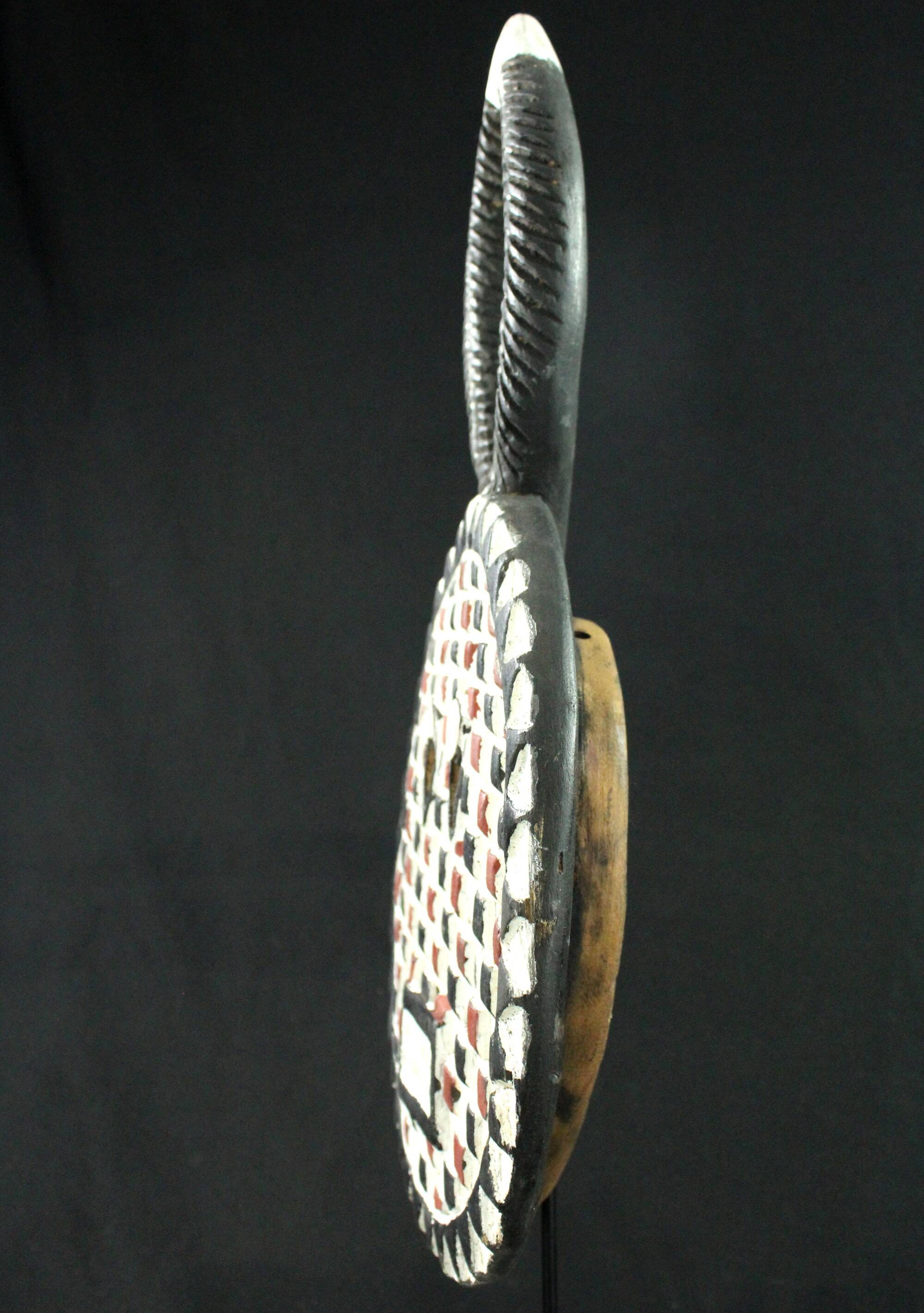 African Art - Goli Baoulé Mask - Arte Africa - Chic Ethnic Wall Decor - African Mask - 50 cms