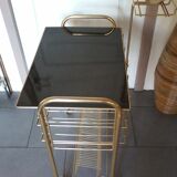 Table range vinyles vintage