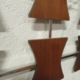 Scandinavian teak coat/hat wearer