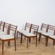 Mid-century modern teak dining chairs by Victor Wilkins for G-Plan, 1960s,