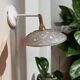 Vintage Glass Tilting Wall Light