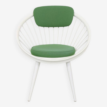 Chaise Cercle par Yngve Ekström pour Suédois, 1960s