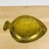 Brass fish catchall, vintage