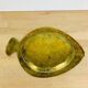 Brass fish catchall, vintage