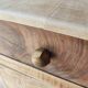 Chevet ancien en bois massif