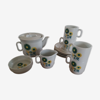 Sologne porcelain coffee service