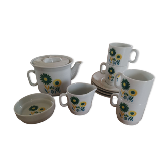 Sologne porcelain coffee service