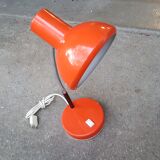 Chrome hinged lamp year 70 orange