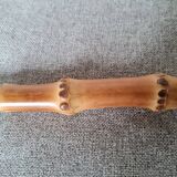 Bamboo handle cheese knife