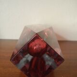 Antique Murano Sommerso vase, vintage Italian vase, 50s and 60s design