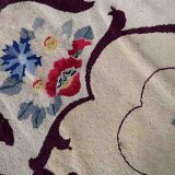 Old American carpet handmade, 76cm x 117cm 1900s