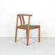 Série de 4 chaises en teck design danois en Uldum, années 1960