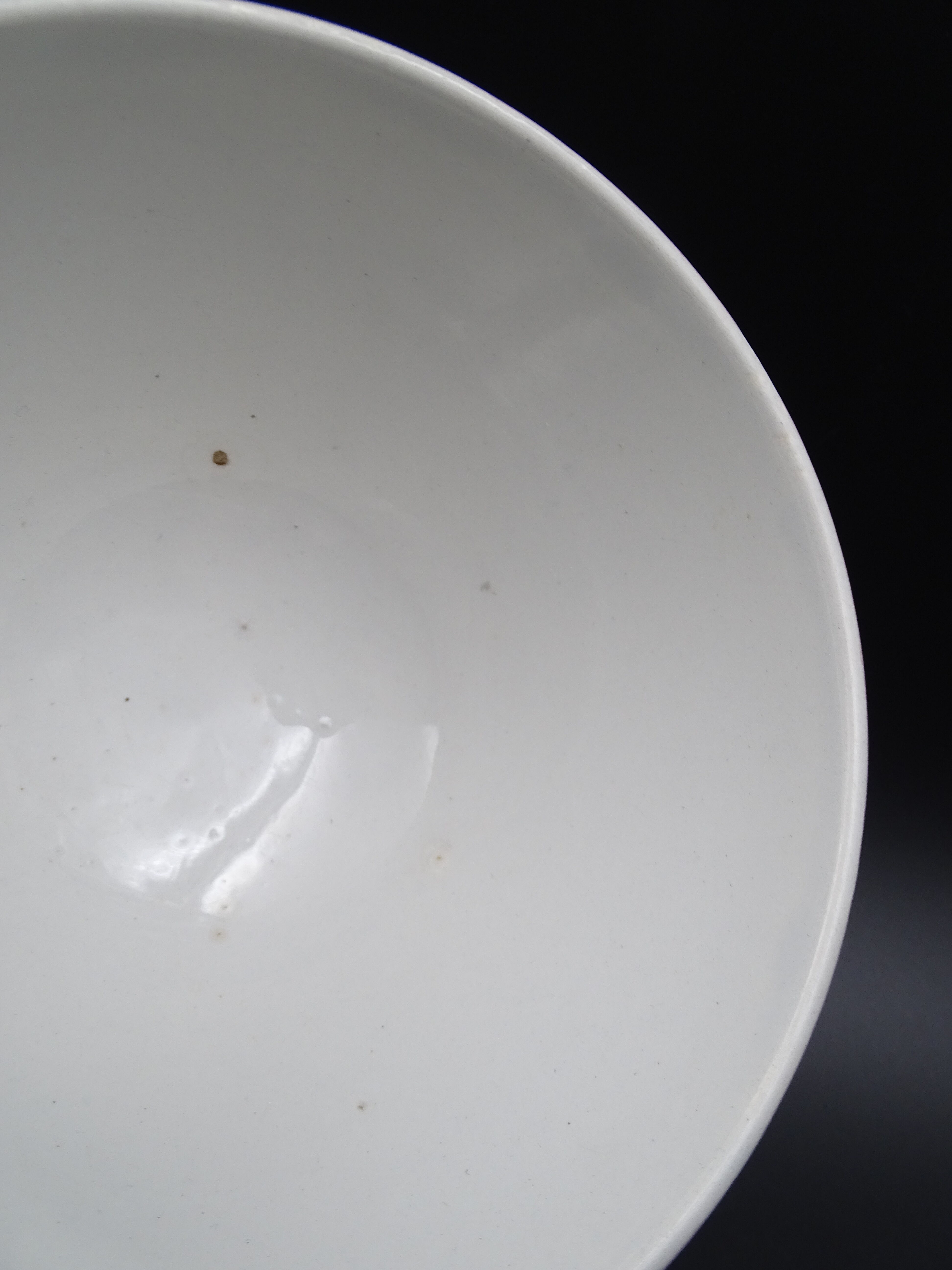 Saarland Digoin's Faience Bowl - Red Swallow Decoration - 1940