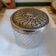 Antique crystal and silver-plated Art Nouveau pot