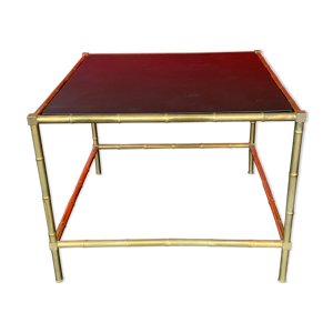 Table basse bambou et