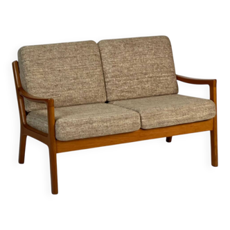 Danish teak 2-seater sofa couch Ole Wanscher vintage mid-century