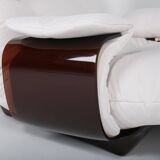 Armchair Marsala  with ottoman by Michel Ducaroy for Ligne Roset