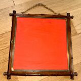 Triptych Mirror Barber Asia Bamboo 1865