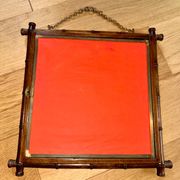 Triptych Mirror Barber Asia Bamboo 1865