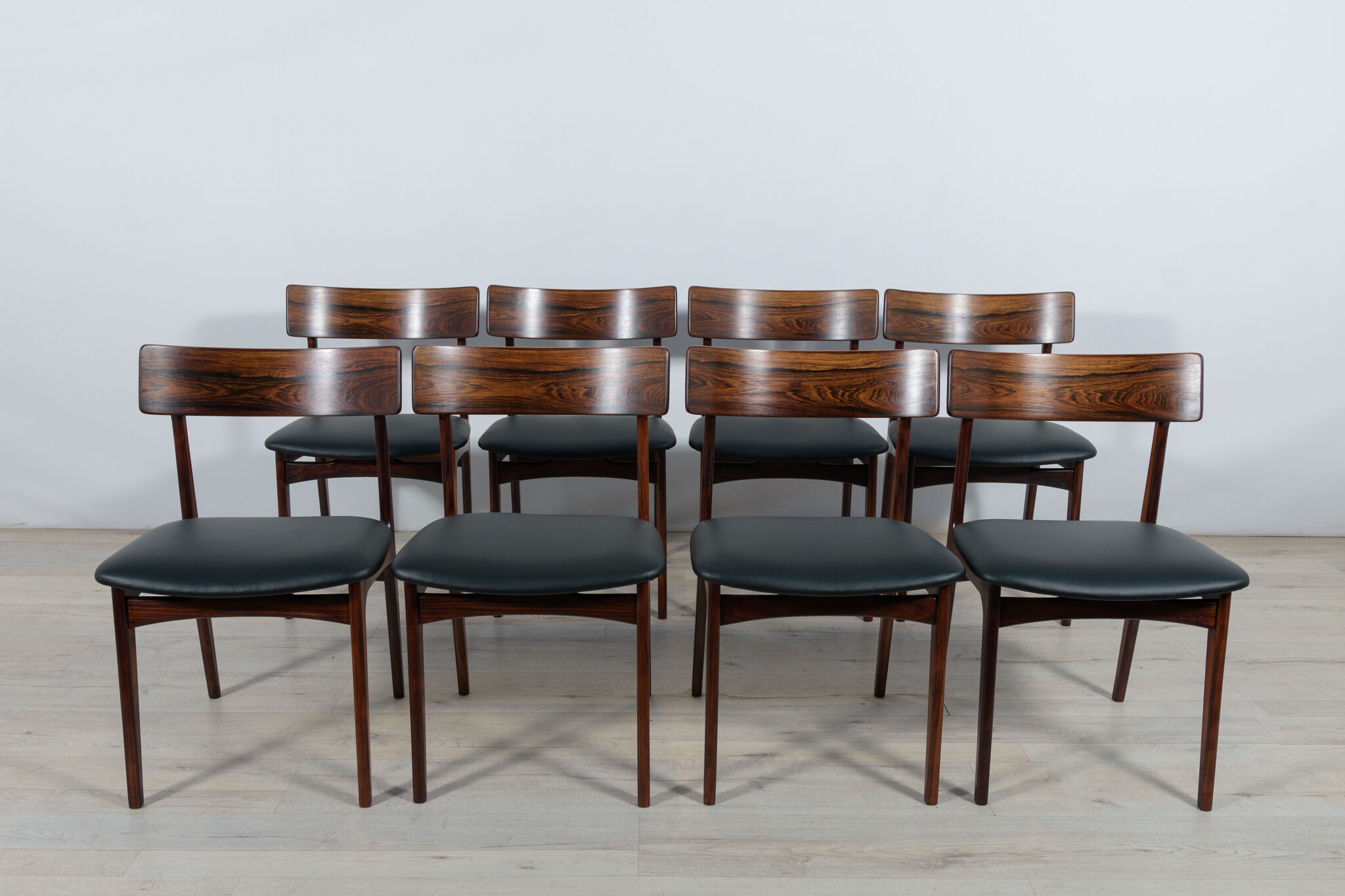 Mid-century danish rosewood dining chairs, 1960s, set of 8