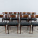 Mid-century danish rosewood dining chairs, 1960s, set of 8