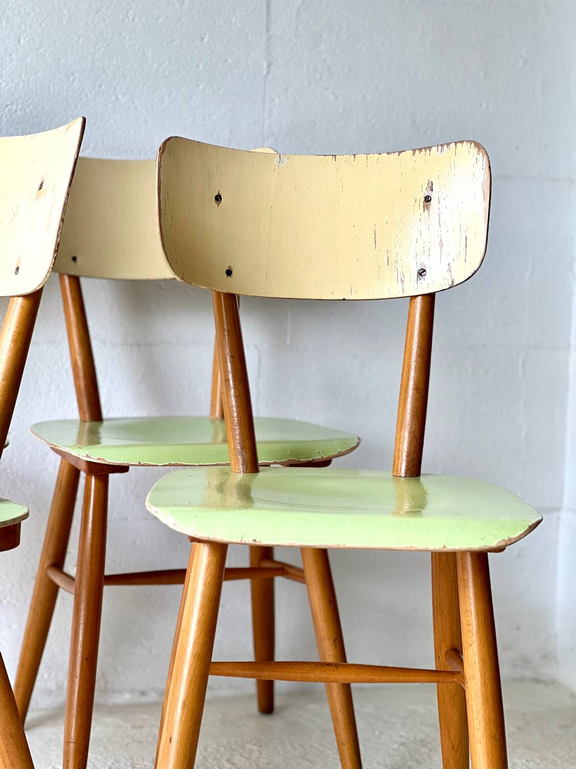 Bistro Ton Chairs, set of 4