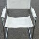 Set of 4 dining chairs in white, S34 Mart Stam/Marcel Breuer style Italy