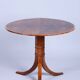 Biedermeier Coffee Table in Walnut, Austria, 1830s