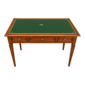 Bureau Louis XVI extensible avec rallonge 3 tiroirs