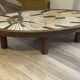 Coffee table in taste of vallauris