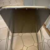 French Regency style metal serving trolley 1950