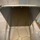 French Regency style metal serving trolley 1950