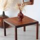 Table d’appoint carrée en palissandre – Henning Kjaernulf pour Vejle Stole
