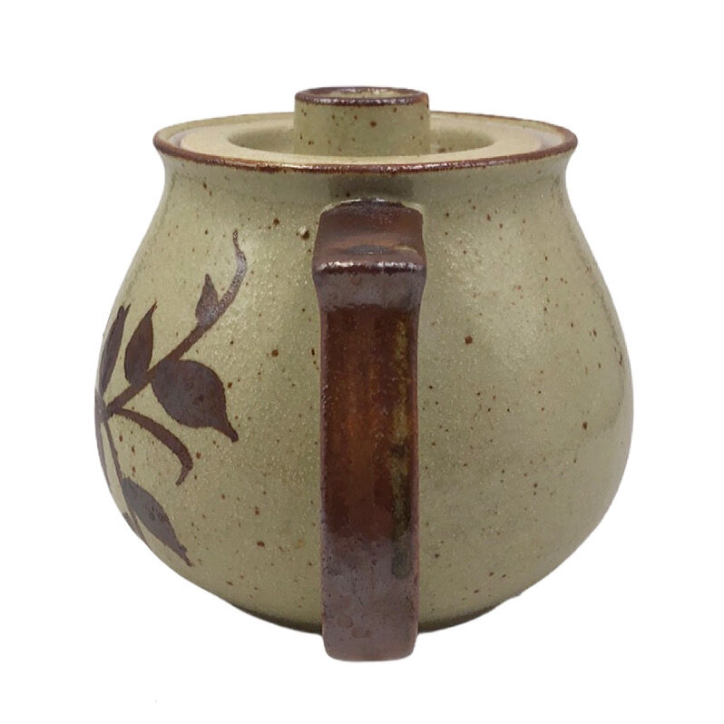 70s sandstone teapot