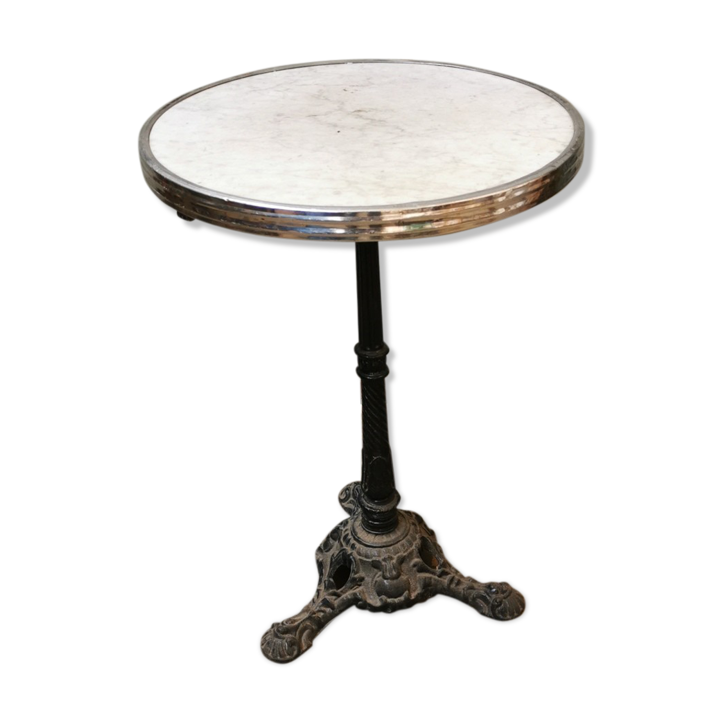 old bistro pedestal