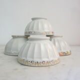 Lot de 4 bols de diverses manufactures françaises