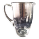 Water jug, blown glass carafe, engraved decoration.