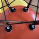 4 Chaises Charles & Ray Eames Herman Miller DSW orange