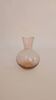 Pink glass carafe