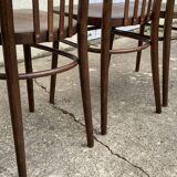 Bistro chairs 1950 made in Czechoslovakia