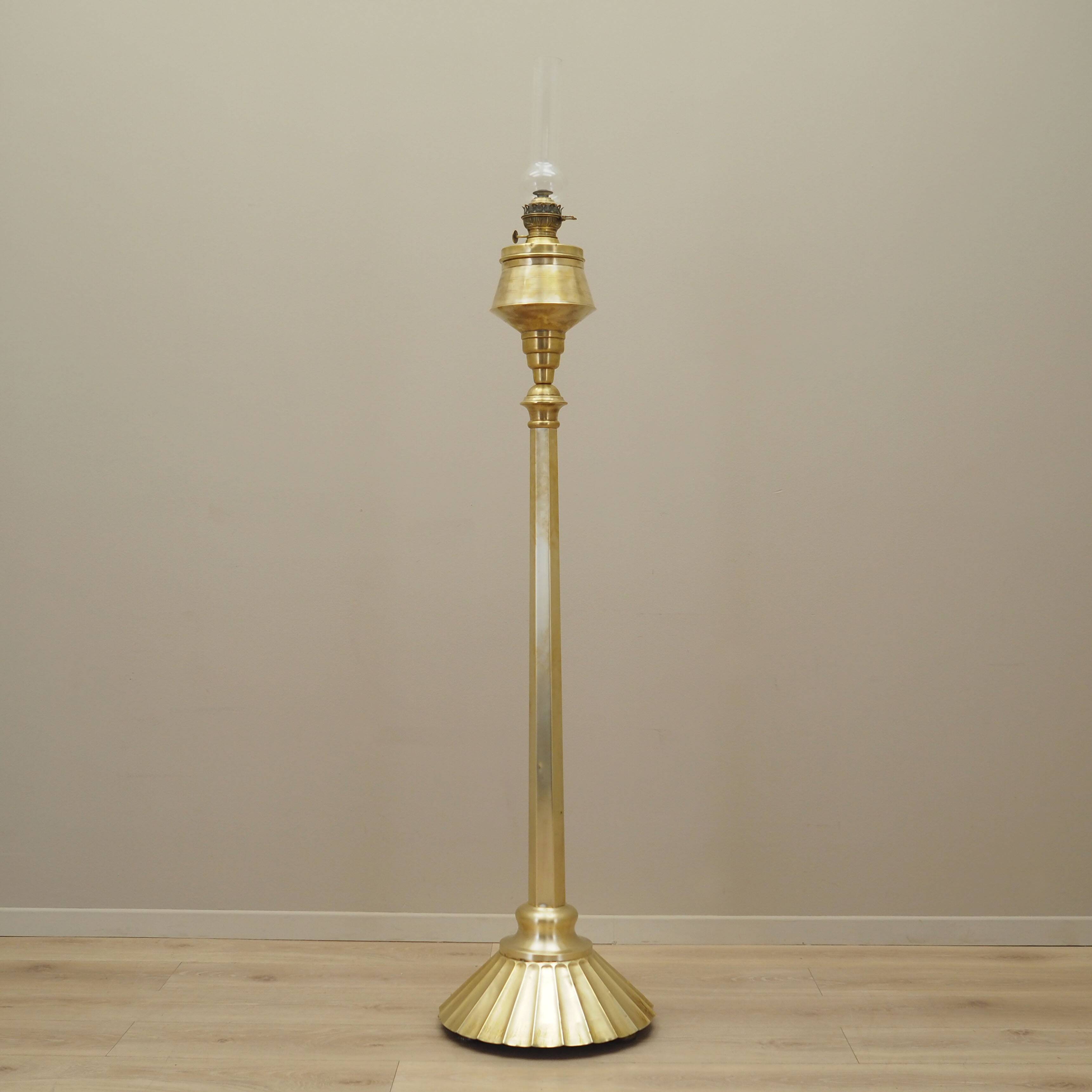 Kerosene lamp, German design, 1920s, manufacturer: Ehrich & Graetz