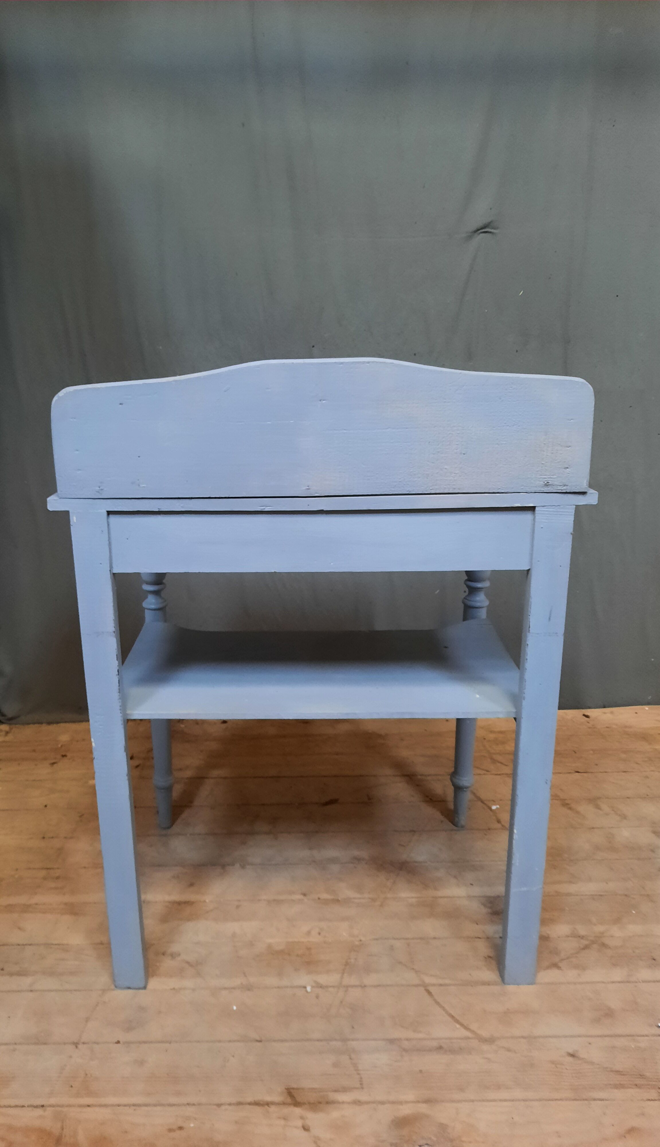 Painted wooden desk