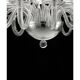 Transparent Murano Glass Chandelier by Simoeng for Simoeng