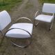 Pair of designer armchairs - 80s