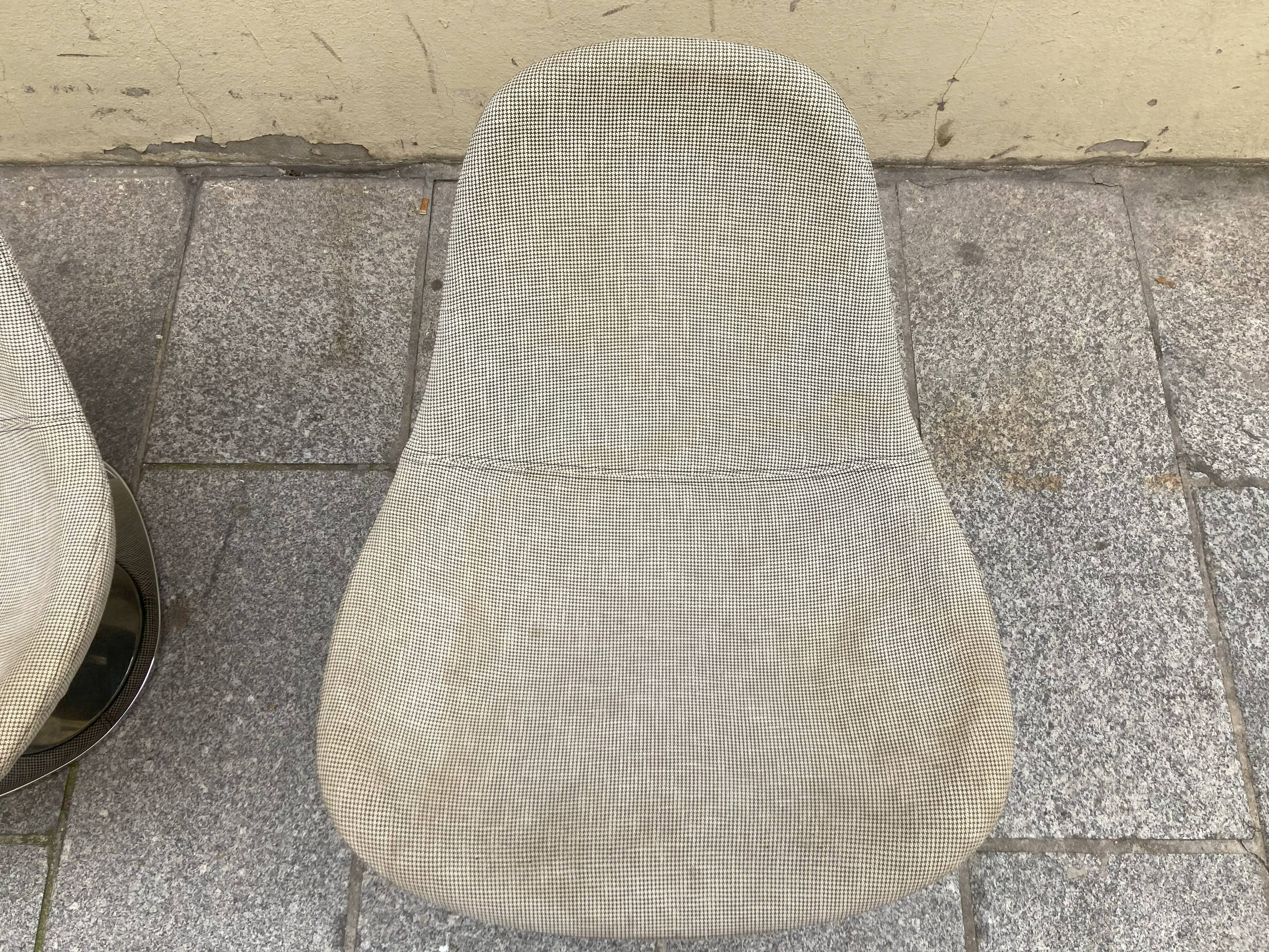 Pair of Egg Tirup armchairs by Carl Öjerstam for Ikea