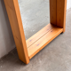 Large mirror in Swedish pine, 1970s