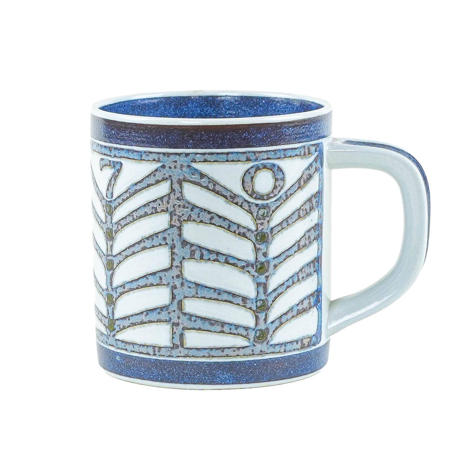 Porcelain mug, Danish design, 1970s, manufacturer: Royal Copenhagen