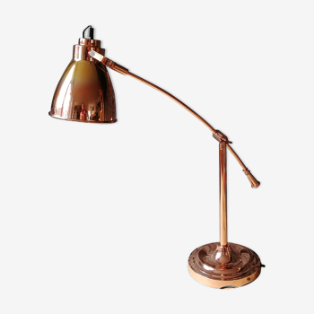 Copper balance arm lamp