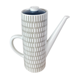 Langenthal high teapot - geometric pattern